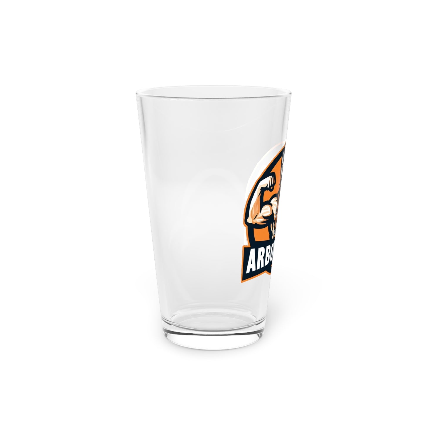 Arbor Dude Pint Glass, 16oz