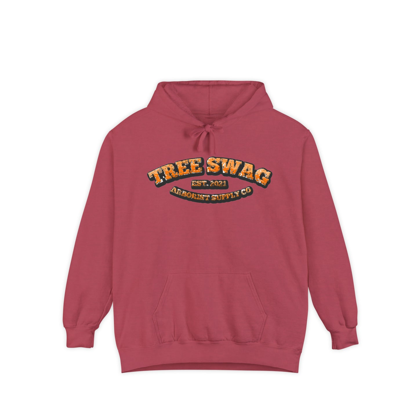 Tree Swag Unisex Garment-Dyed Hoodie
