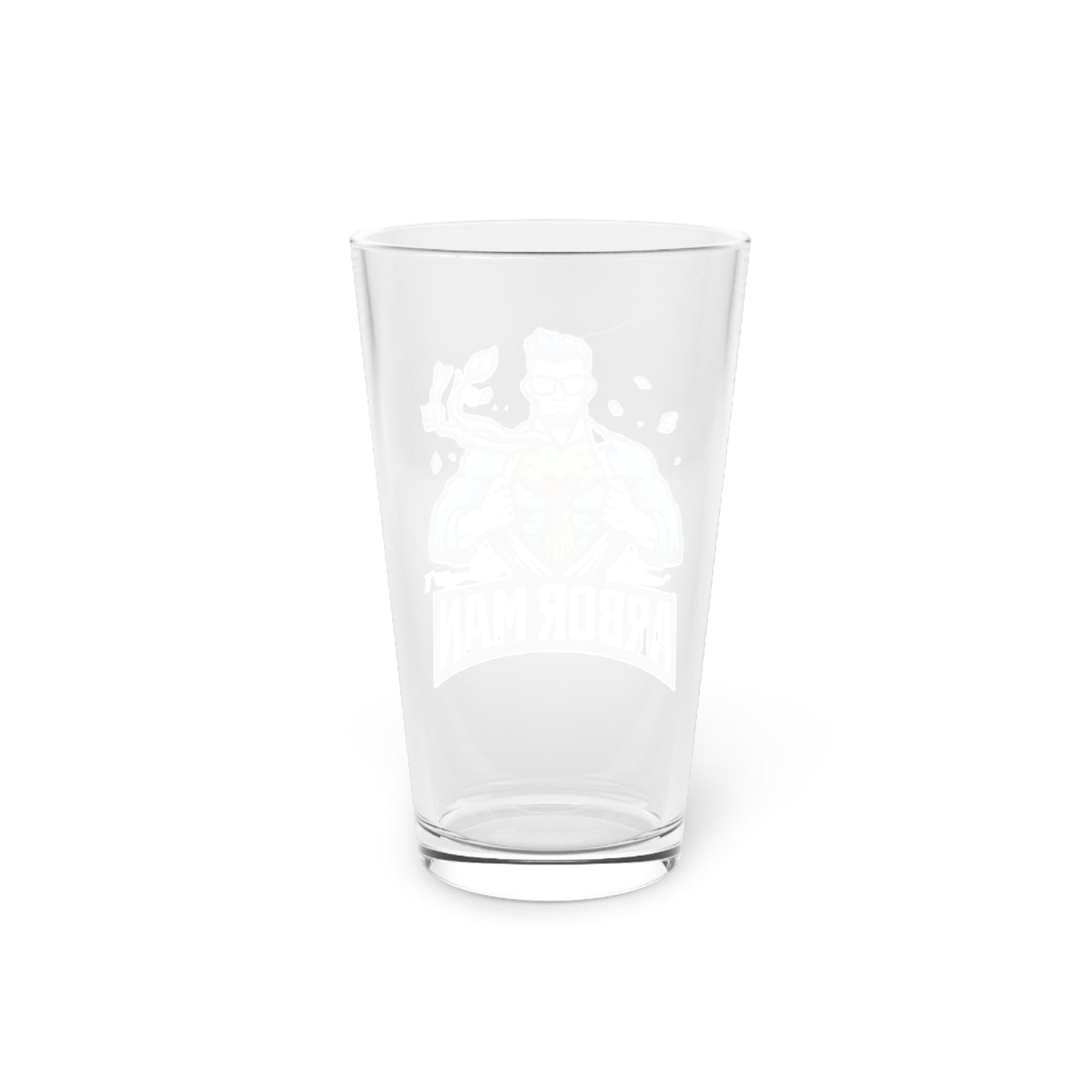 Arbor Man Pint Glass, 16oz