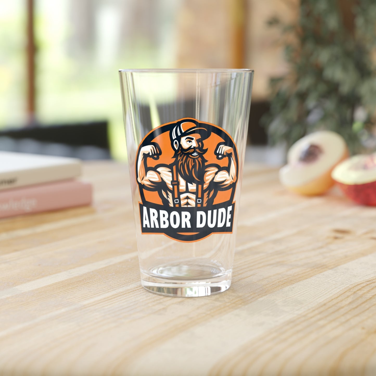 Arbor Dude Pint Glass, 16oz