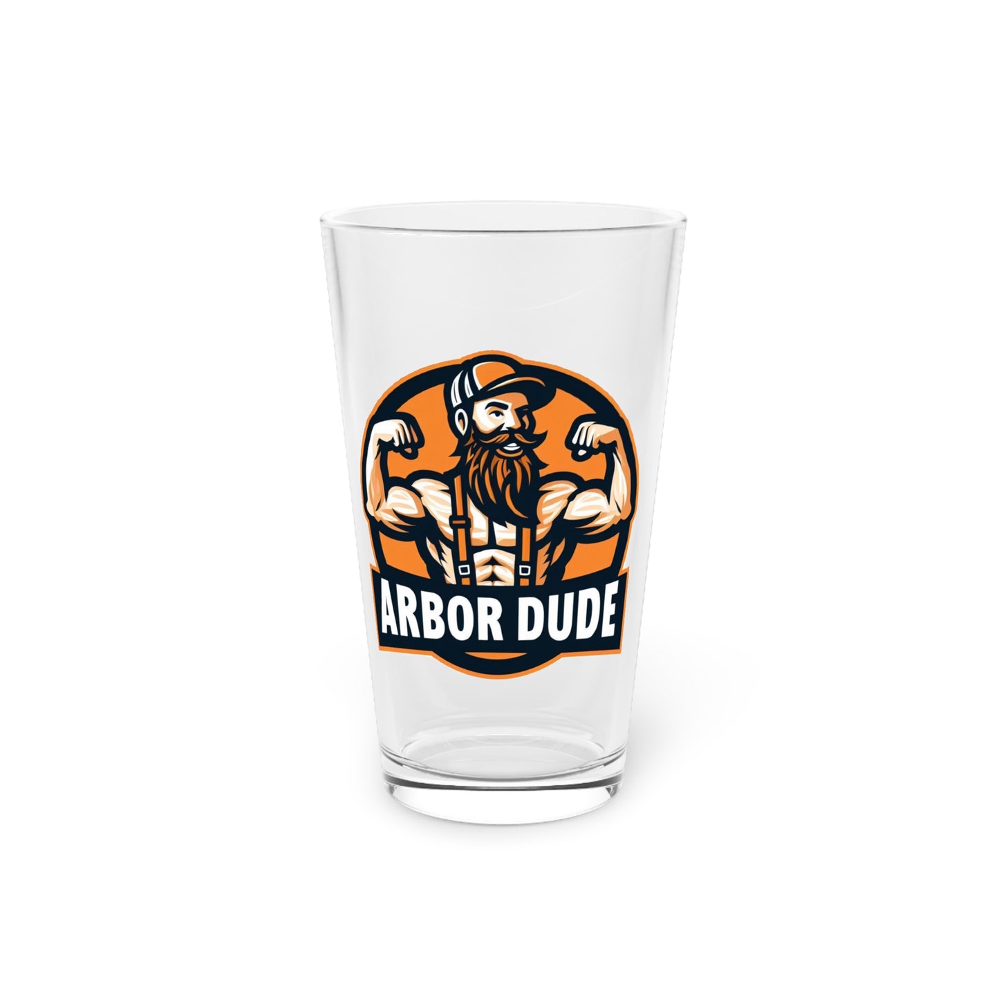 Arbor Dude Pint Glass, 16oz