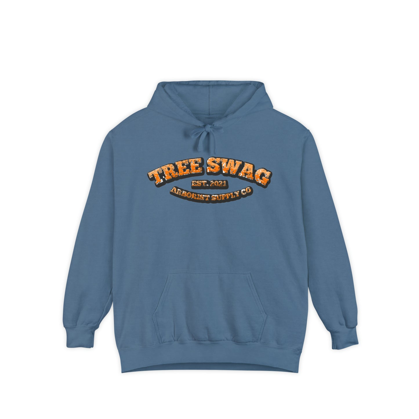 Tree Swag Unisex Garment-Dyed Hoodie