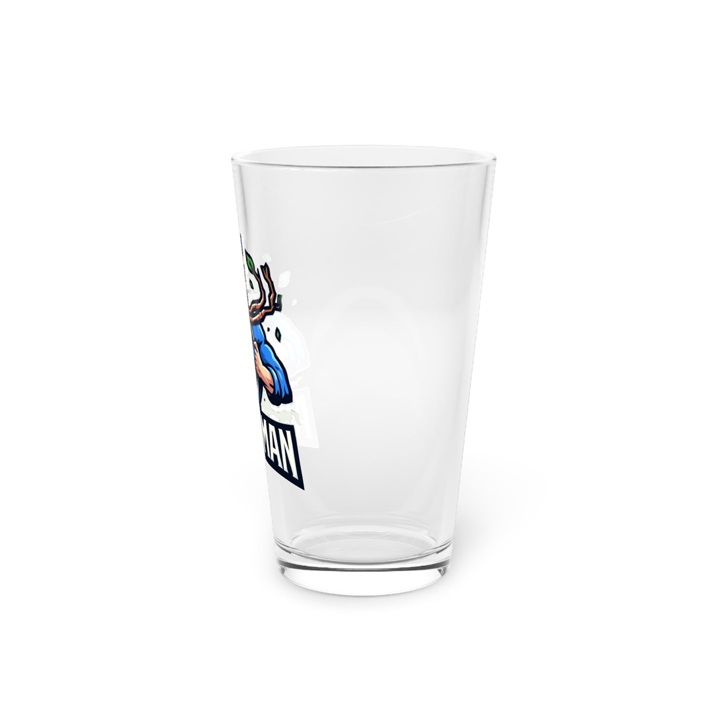Arbor Man Pint Glass, 16oz