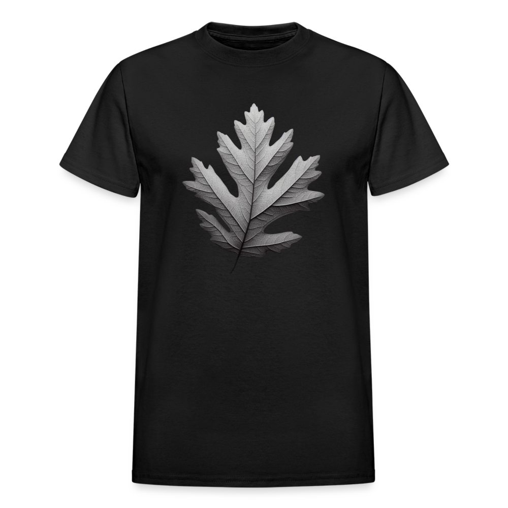 White Oak Leaf - black