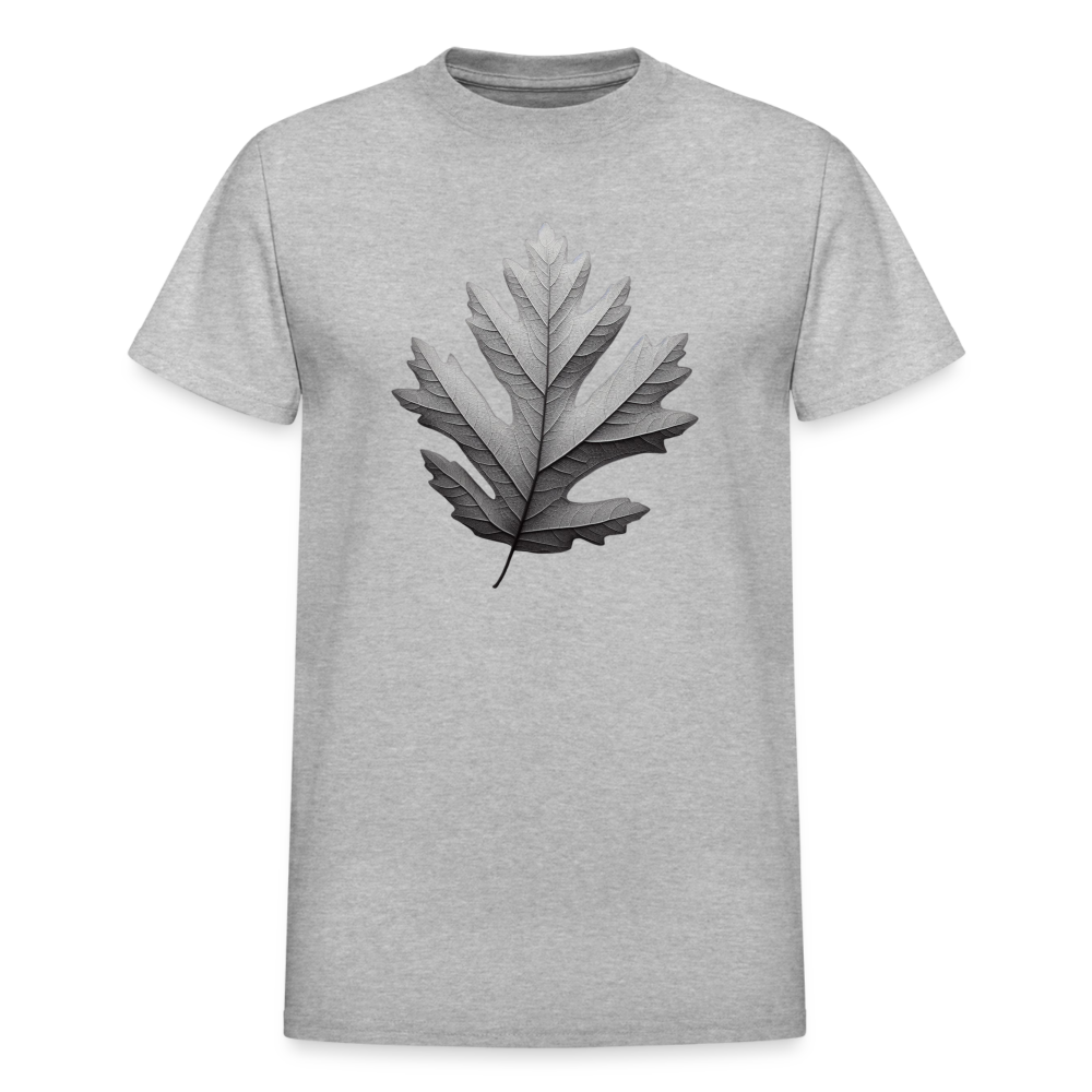White Oak Leaf - heather gray