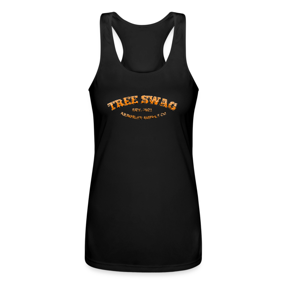 Women’s Performance Racerback Tank Top - black