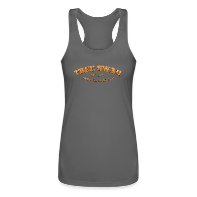 Women’s Performance Racerback Tank Top - charcoal