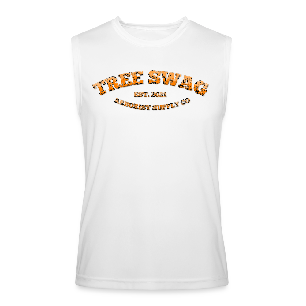 Men’s Tree Swag Sleeveless Shirt - white