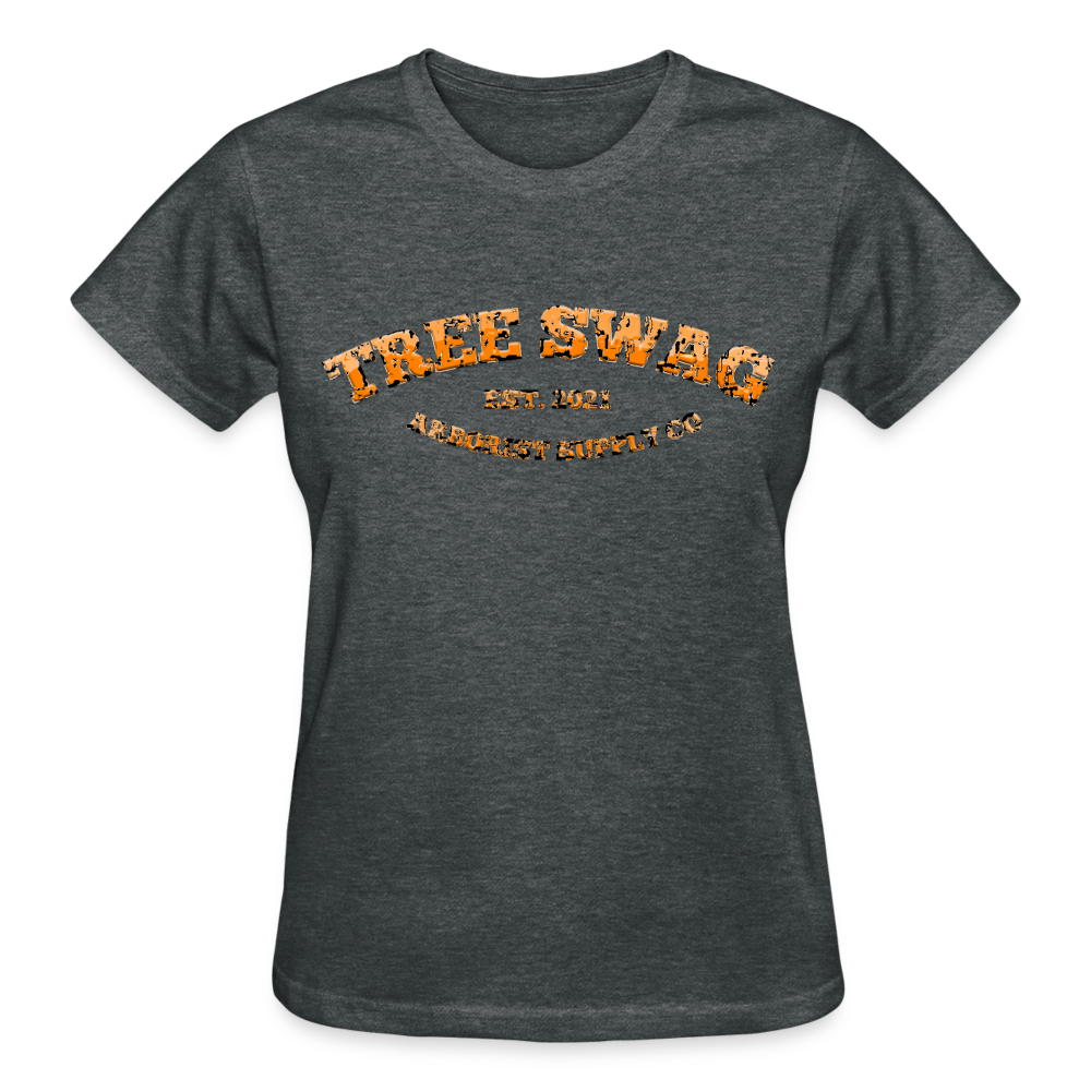Tree Swag Ultra Cotton Ladies T-Shirt - deep heather