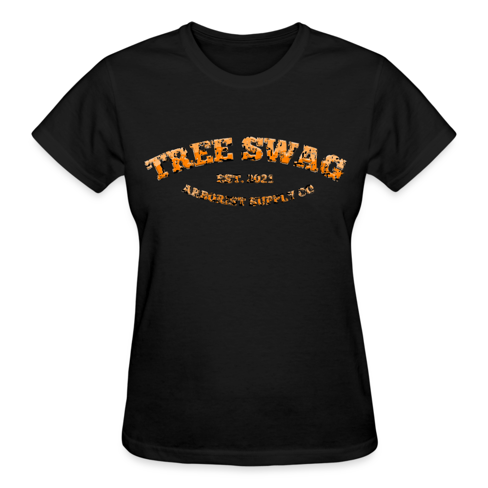 Tree Swag Ultra Cotton Ladies T-Shirt - black