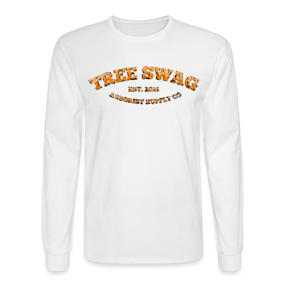 Tree Swag Men's Long Sleeve T-Shirt - white
