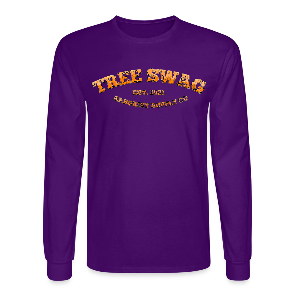 Tree Swag Men's Long Sleeve T-Shirt - purple