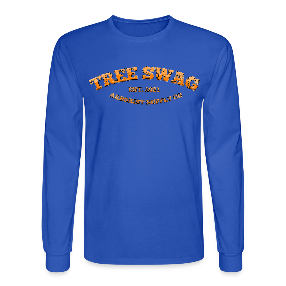 Tree Swag Men's Long Sleeve T-Shirt - royal blue