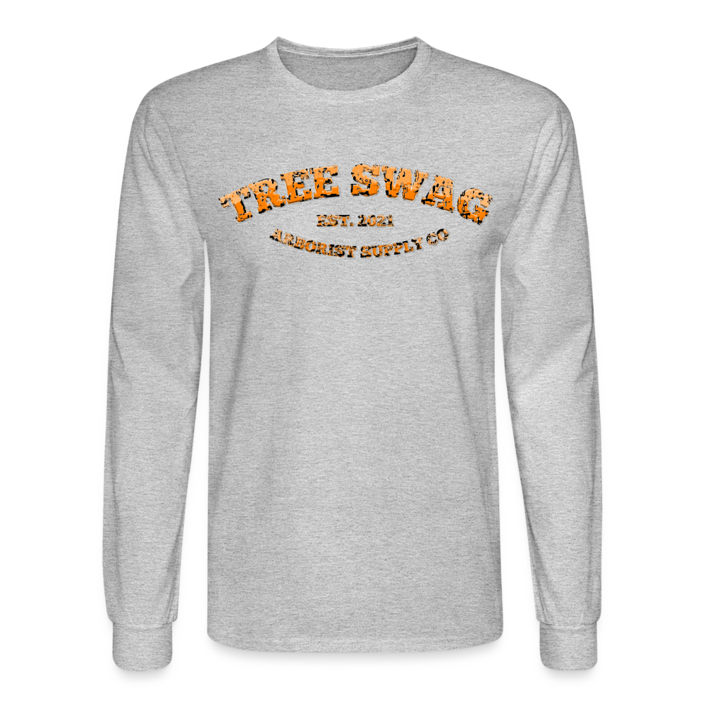 Tree Swag Men's Long Sleeve T-Shirt - heather gray