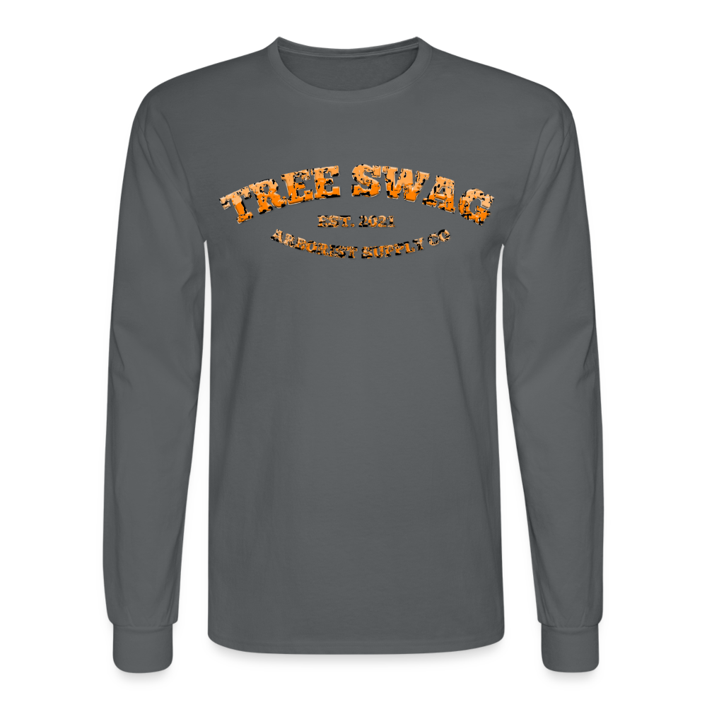 Tree Swag Men's Long Sleeve T-Shirt - charcoal