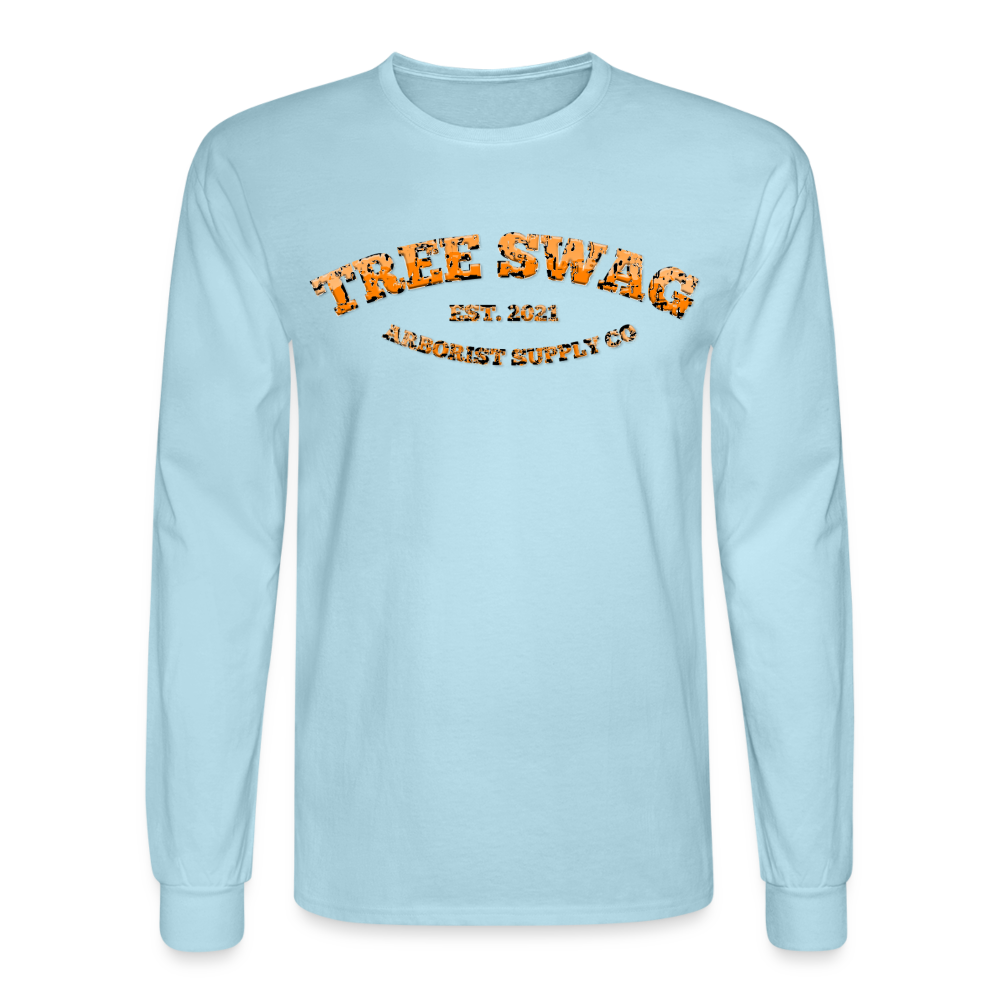 Tree Swag Men's Long Sleeve T-Shirt - powder blue