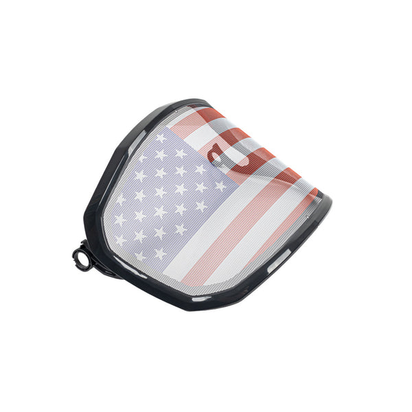 Protos Metal Visor - US Flag Print