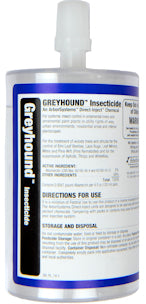 Greyhound (Abamectin) Insecticide, Wedgle Direct-Inject, 120 ml.