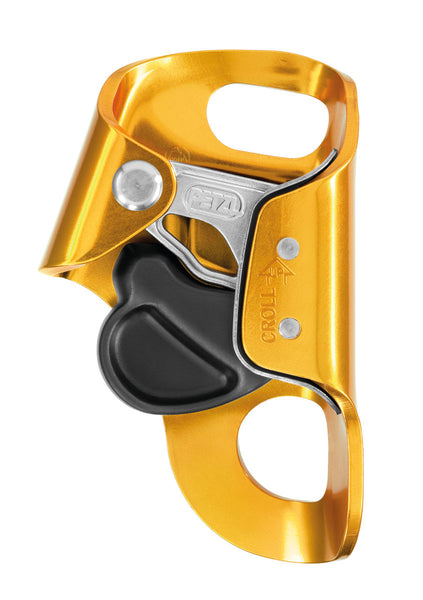 PETZL CROLL LEFT FACING ASCENDER FOR USE WITH 8mm - 13mm ROPES